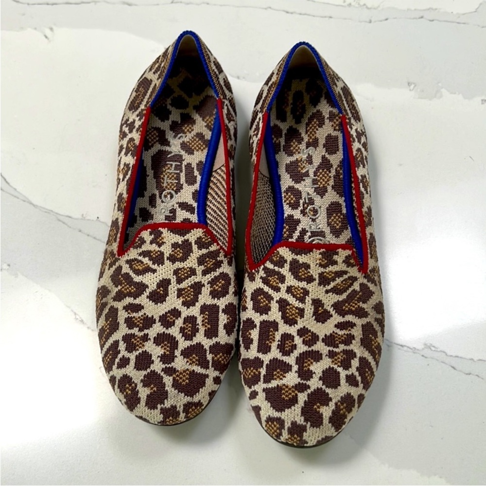 Rothy’s leopard loafer size 8 excellent condition